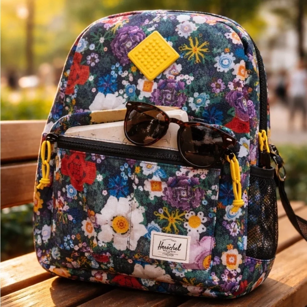 Herschel Supply Co LEGO Heritage Youth Backpack Garden Floral: Botanical Pattern
